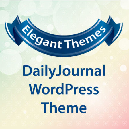 Elegant Themes DailyJournal WordPress Theme