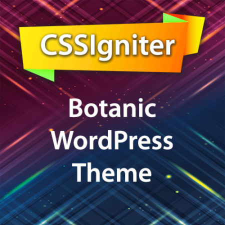 CSSIgniter Botanic WordPress Theme