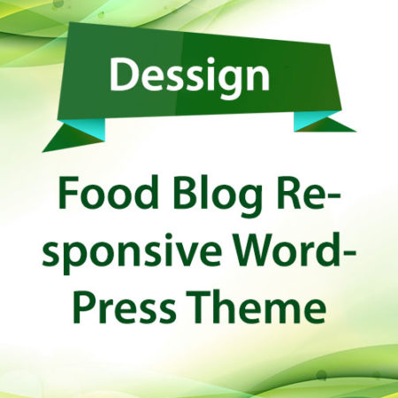Dessign Food Blog Responsive WordPress Theme