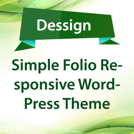 Dessign Simple Folio Responsive WordPress Theme