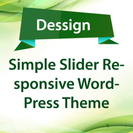 Dessign Simple Slider Responsive WordPress Theme