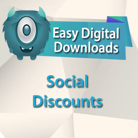 Easy Digital Downloads Social Discounts