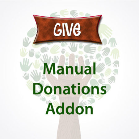 Give Manual Donations Addon