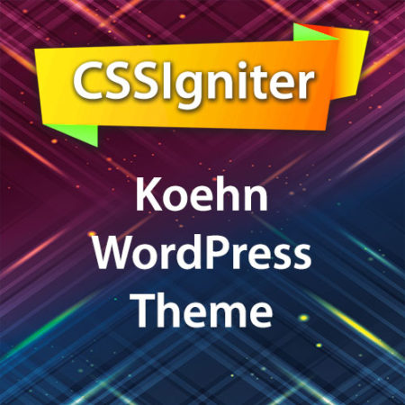 CSSIgniter Koehn WordPress Theme