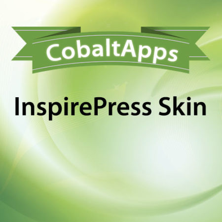 CobaltApps InspirePress Skin for Dynamik Website Builder