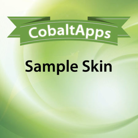 CobaltApps Sample Skin for Dynamik Website Builder
