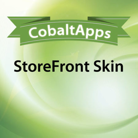 CobaltApps StoreFront Skin for Dynamik Website Builder