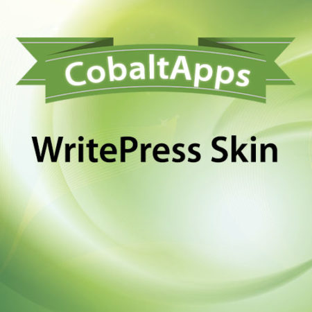 CobaltApps WritePress Skin for Dynamik Website Builder