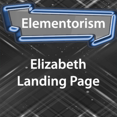 Elementorism Elizabeth Landing Page