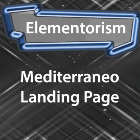 Elementorism Mediterraneo Landing Page