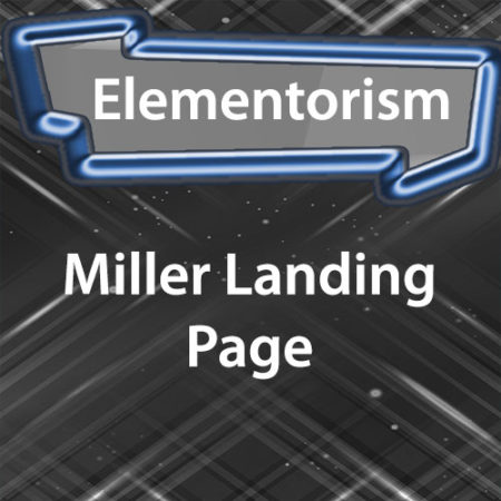 Elementorism Miller Landing Page