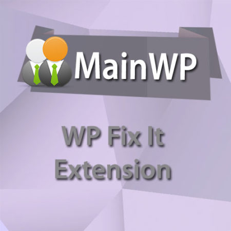MainWP WP Fix It Extension