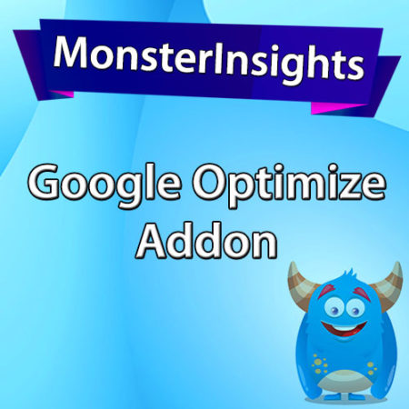 MonsterInsights Google Optimize Addon