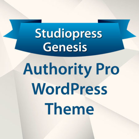 StudioPress Authority Pro Genesis WordPress Theme