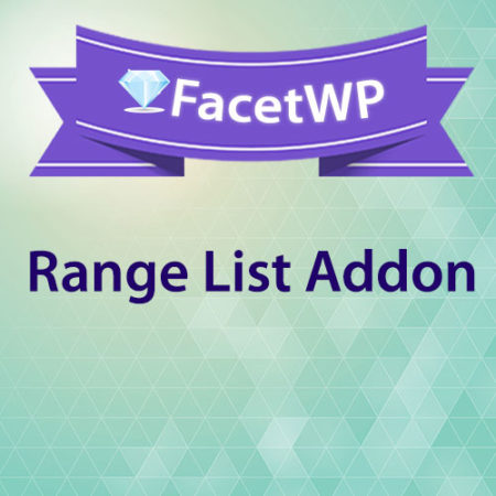 FacetWP Range List Addon