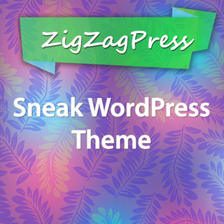 ZigZagPress Sneak WordPress Theme