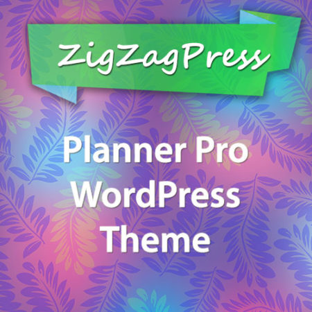 ZigZagPress Planner Pro Genesis WordPress Theme