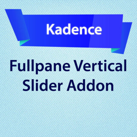 Kadence Fullpane Vertical Slider Addon