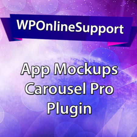 WPOS App Mockups Carousel Pro Plugin