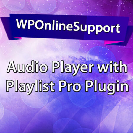 WPOS Audio Player with Playlist Pro Plugin
