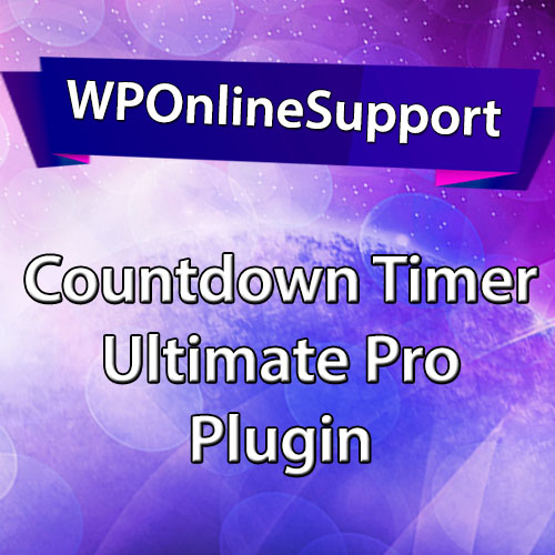 WPOS Countdown Timer Ultimate Pro Plugin