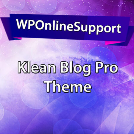WPOS Klean Blog Pro Theme
