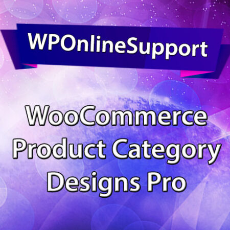 WPOS WooCommerce Product Category Designs Pro Plugin