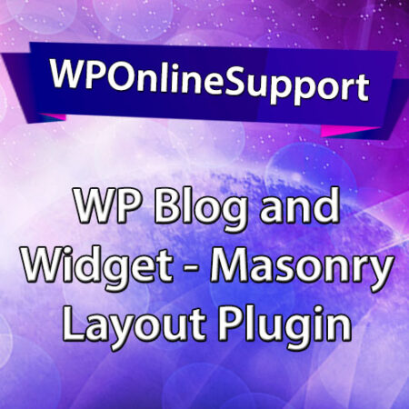 WPOS WP Blog and Widget - Masonry Layout Plugin