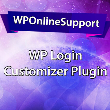 WPOS WP Login Customizer Plugin