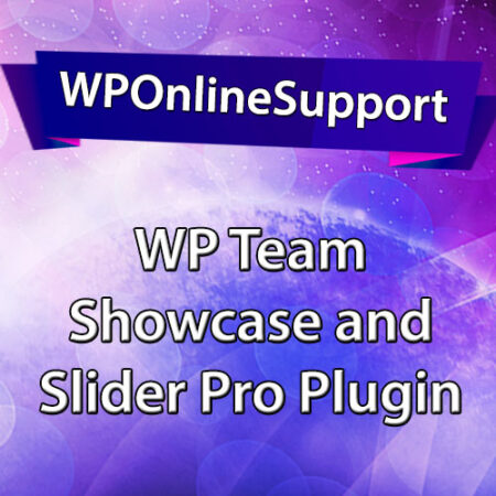 WPOS WP Team Showcase and Slider Pro Plugin