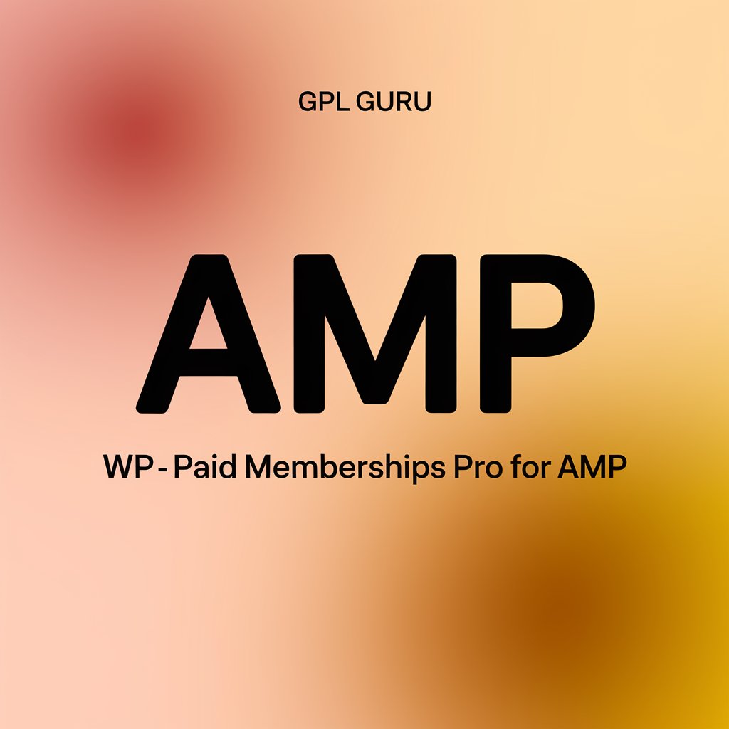 AMPforWP - Paid Memberships Pro For AMP Version 1.0.3